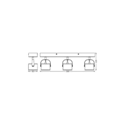 Ledvance LED Decor Spot Jupiter Silver 16W 550lm - 830 Varm Vit