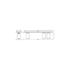 Ledvance LED Decor Spot Mercury Svart 10W 690lm - 927 Extra Varm Vit | Bästa Färgåtergivning