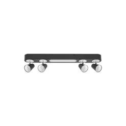 Ledvance LED Decor Spot Neptune Stål Svart 27W 1280lm - 830 Varm Vit