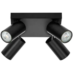 Ledvance LED Decor Spot Octagon Stål Platta Svart 13W 920lm - 827 Extra Varm Vit | Dimbar