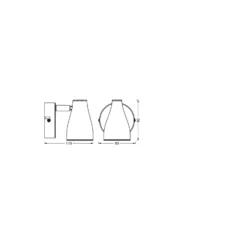 Ledvance LED Decor Spot Plast Vit 4W 210lm - 827 Extra Varm Vit | Dimbar
