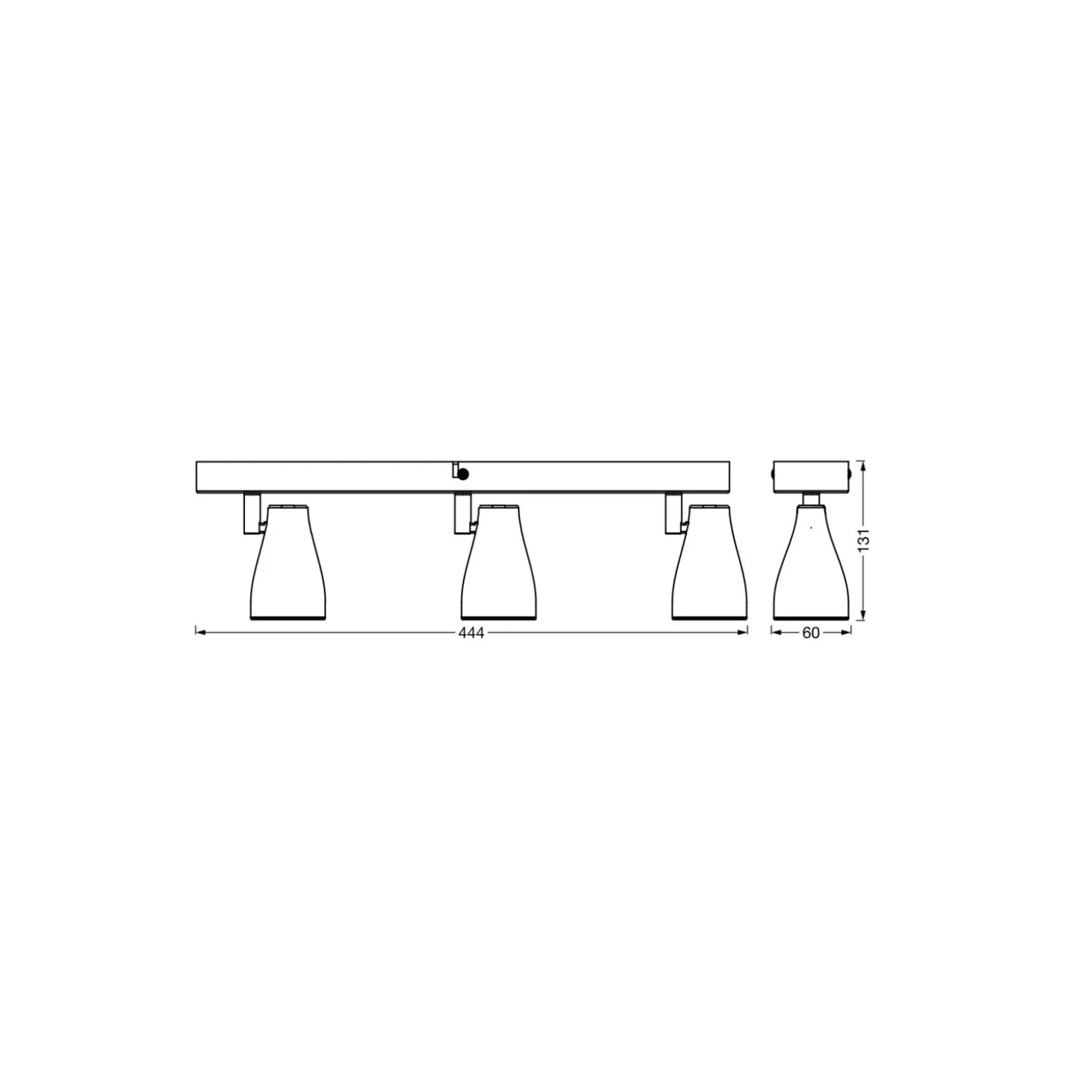 Ledvance LED Decor Spot Plast Vit 12W 630lm - 827 Extra Varm Vit | Dimbar