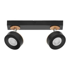 Ledvance LED Decor Spot Pluto Stål Svart 9.6W 615lm - 830 Varm Vit