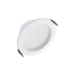 Ledvance LED Downlight Comfort Opal Aluminium Vit 13W 1430lm 180D - 930-940 CCT | 116mm - Utskärning 100mm - IP44 - Bästa Färgåtergivning - Zigbee Dimbar