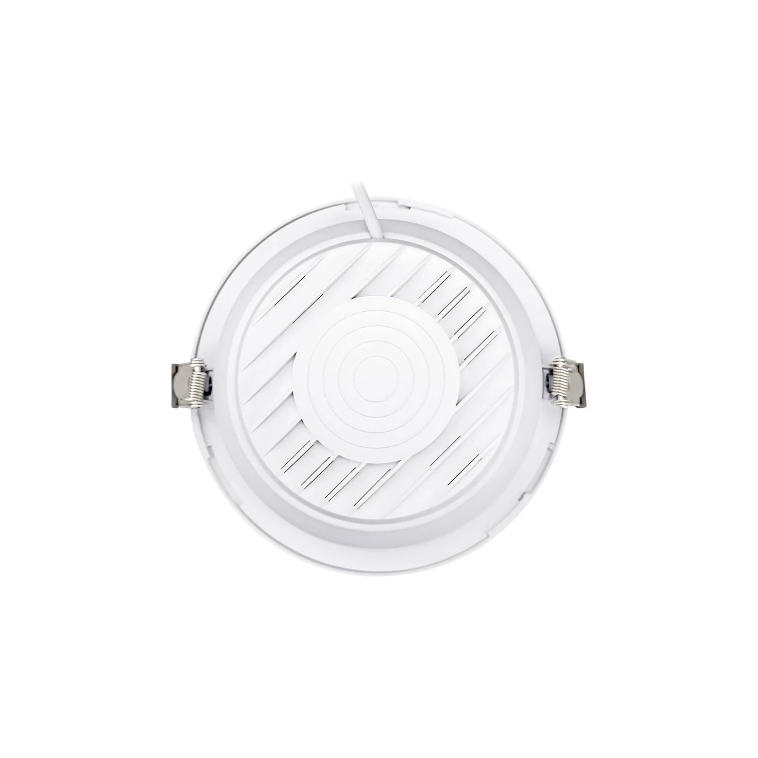 Ledvance LED Downlight Comfort Aluminium Vit 18W 2160lm 55D - 930-940 CCT | 160mm - Utskärning 150mm - IP44 - Bästa Färgåtergivning - UGR<19 - Zigbee Dimbar