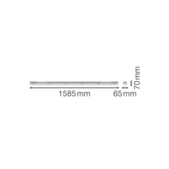 Ledvance LED Fukttät Armatur MT Gen 3 IP65 | Passande för 1x150cm LED Rör