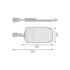 Ledvance LED Gatubelysning Area Extra Large RV35ST Aluminium Grå 150W 20250lm 155X69D - 765 Dagsljus | IP66 - Asymmetrisk