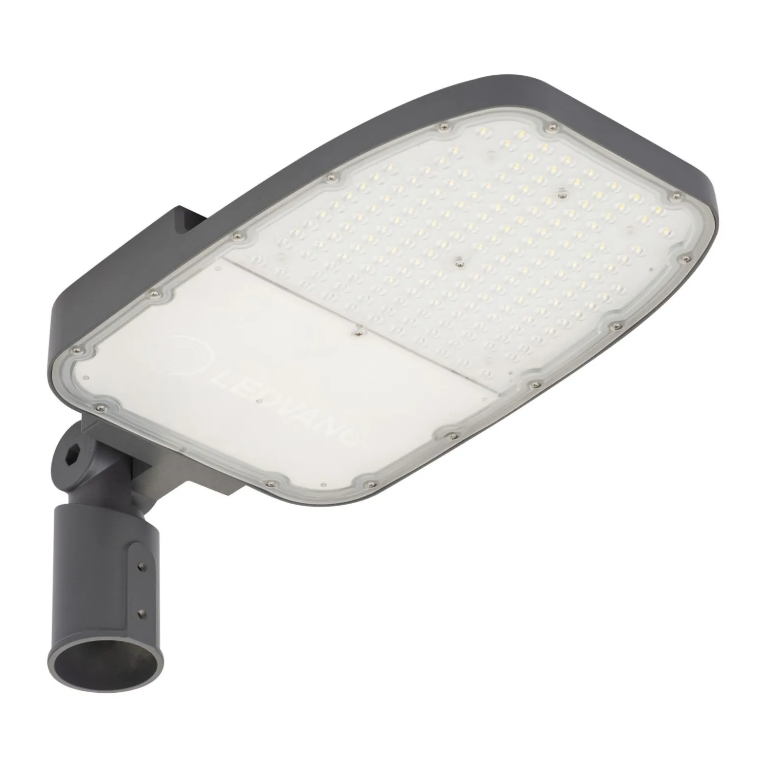 Ledvance LED Gatubelysning Area Large RV35ST Aluminium Grå 90W 11700lm 155X69D - 730 Varm Vit | IP66 - Asymmetrisk