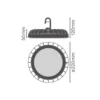 Ledvance LED Highbay Compact Value 133W 16000lm 110D - 840 Kallvit | IP65