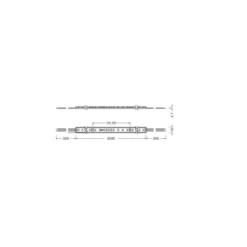 Ledvance LED-ljusslingor Performance 1500 60W 6290lm 24v - 830 Varm Vit | IP67 - 5M/10mm