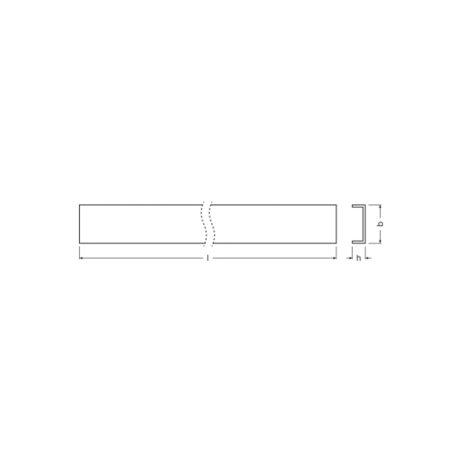 Ledvance LED-ljusslingor Profil Lock Runda Shape 200CM | Diffuse