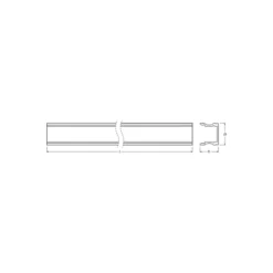 Ledvance LED-ljusslingor Profil Medium U-formad 17.5x14.5 200CM