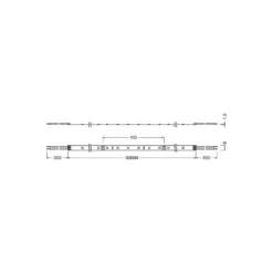 Ledvance LED-ljusslingor Value 600 27.50W 2620lm 24v - 830 Varm Vit | 50M/8mm