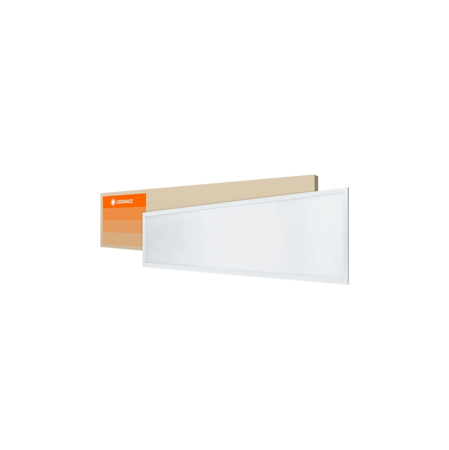 Ledvance LED Panel Comfort Aluminium Vit 33W 4320lm - 830 Varm Vit | 120x30cm - UGR < 19