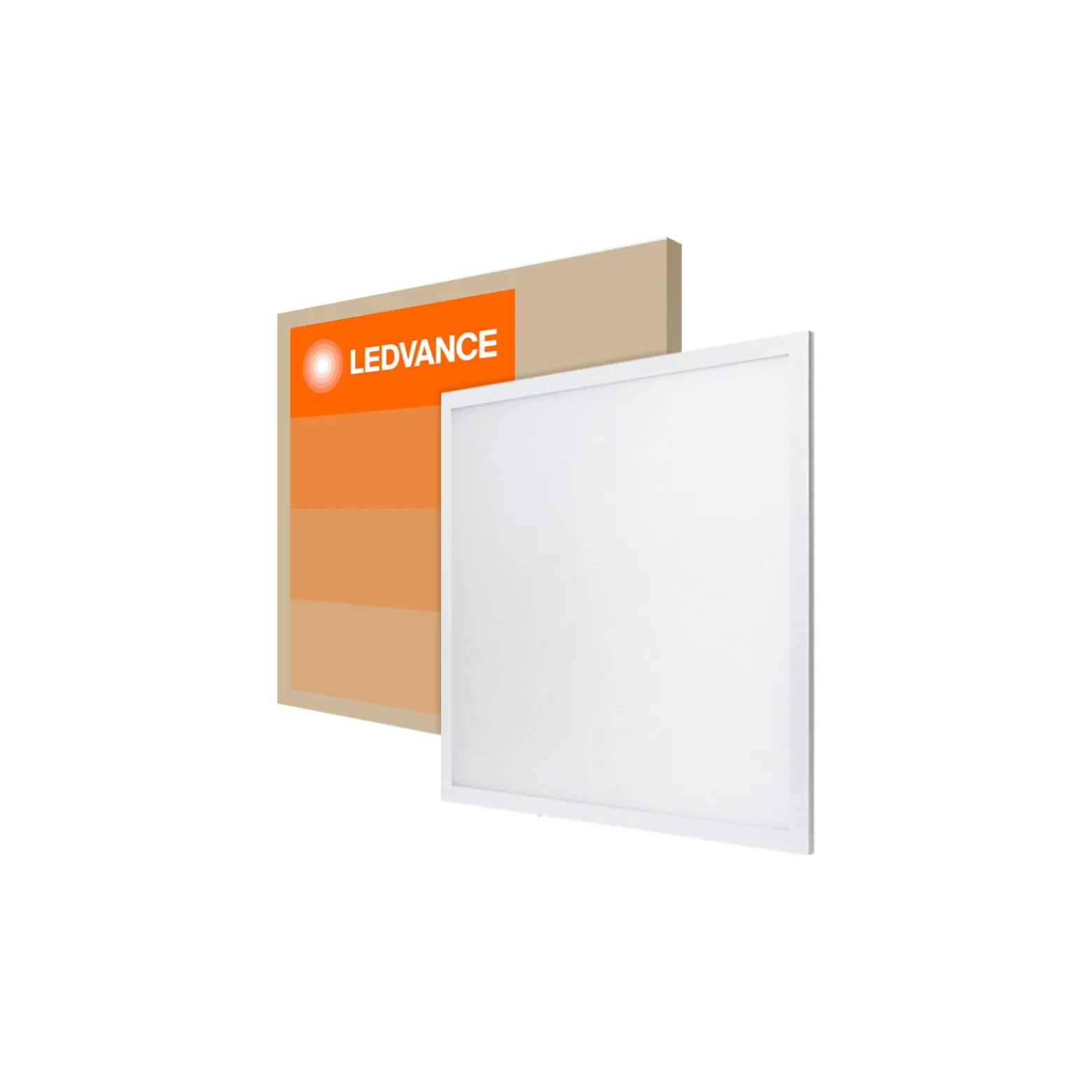Ledvance LED Panel Comfort Aluminium Vit 33W 4320lm - 830 Varm Vit | 60x60cm - UGR < 19