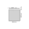 Ledvance LED Panel Comfort Gen 2 33W 4320lm - 830 Varm Vit | UGR <19 -Zigbee Dimbar