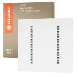 Ledvance LED Panel IndiviLED 33W 3800lm - 830 Varm Vit | 60x60cm - UGR <16 - Dali Dimbar