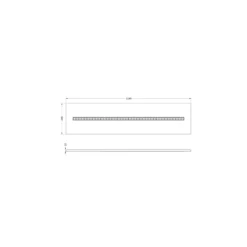 Ledvance LED Panel Indiviled 38W 4900lm - 940 Kallvit | 120x30cm - UGR <19 - Bästa Färgåtergivning - Zigbee Dimbar