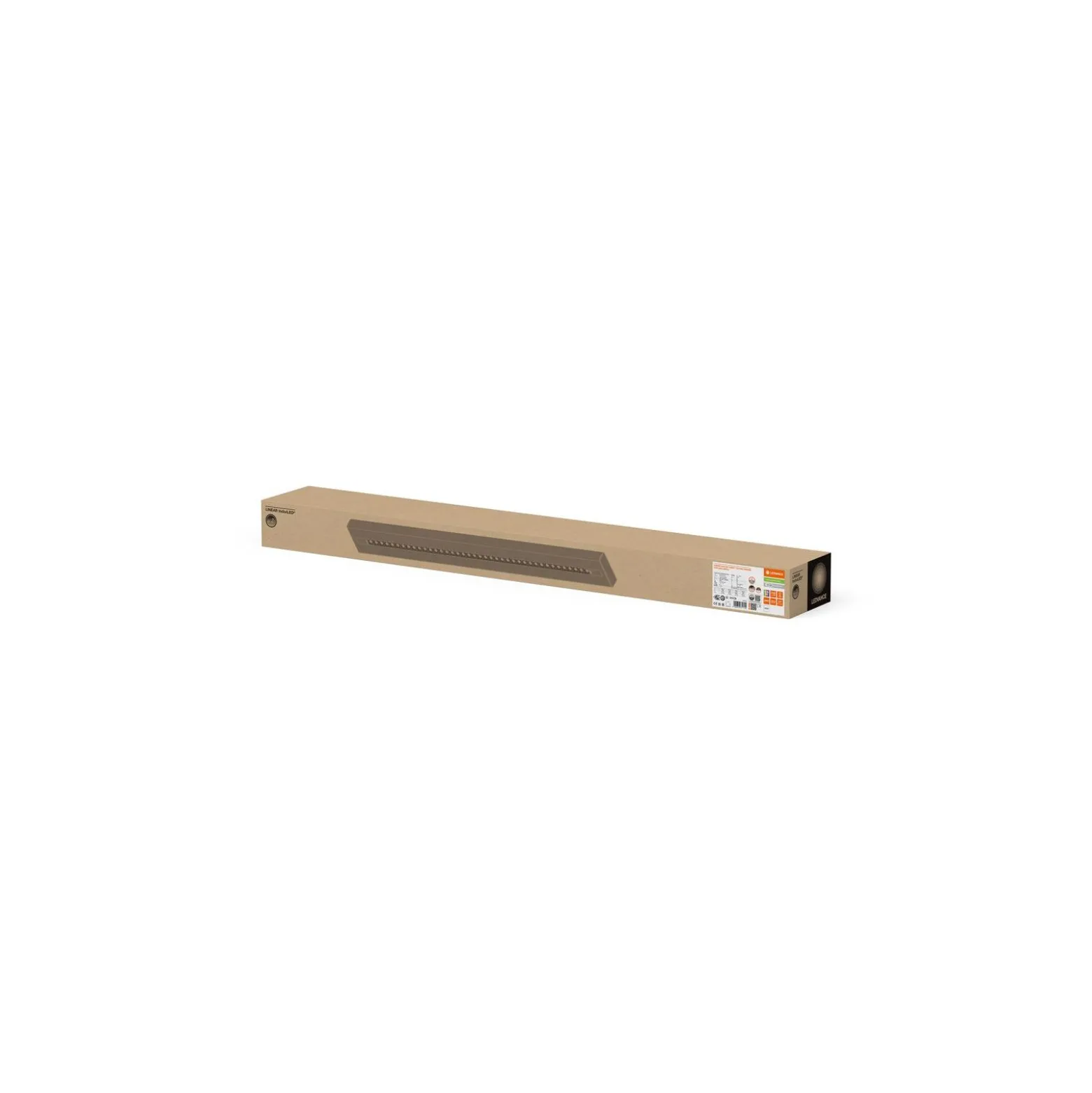 Ledvance LED Panel Linear Pendellampa IndiviLED 40W 3150lm - 940 Kallvit | 120x13cm - UGR <19 - Bästa Färgåtergivning - Dali Dimbar - Rörelse- Och Ljussensor