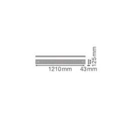 Ledvance LED Panel Linjär Indiviled Direct/indirect 12 55W 4500lm - 940 Kallvit | 120x12cm - UGR <19
