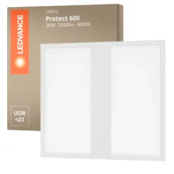 Ledvance LED Panel Protect 600 36W 5040lm - 830 Varm Vit | 60x60cm - UGR <23