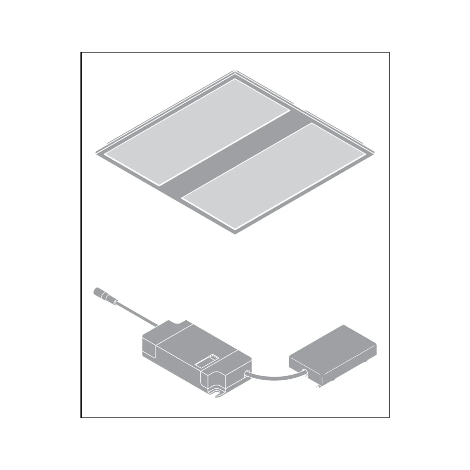 Ledvance LED Panel Protect 36W 3080lm - 830 Varm Vit | 62.5x62.5cm - UGR <22