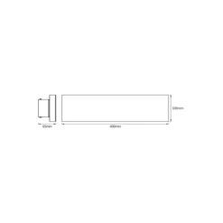Ledvance LED Panel Smart+ Planon Trimlös 16W 1050lm - 827-865 Justerbar Vit | 40x10cm - UGR <25 - Wifi Dimbar