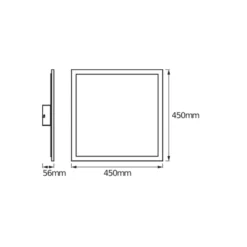 Ledvance LED Panel Smart+ Planon Plus 28W 2000lm - 830-865 Justerbar Vit | 45x45cm - UGR <25 - Wifi Dimbar