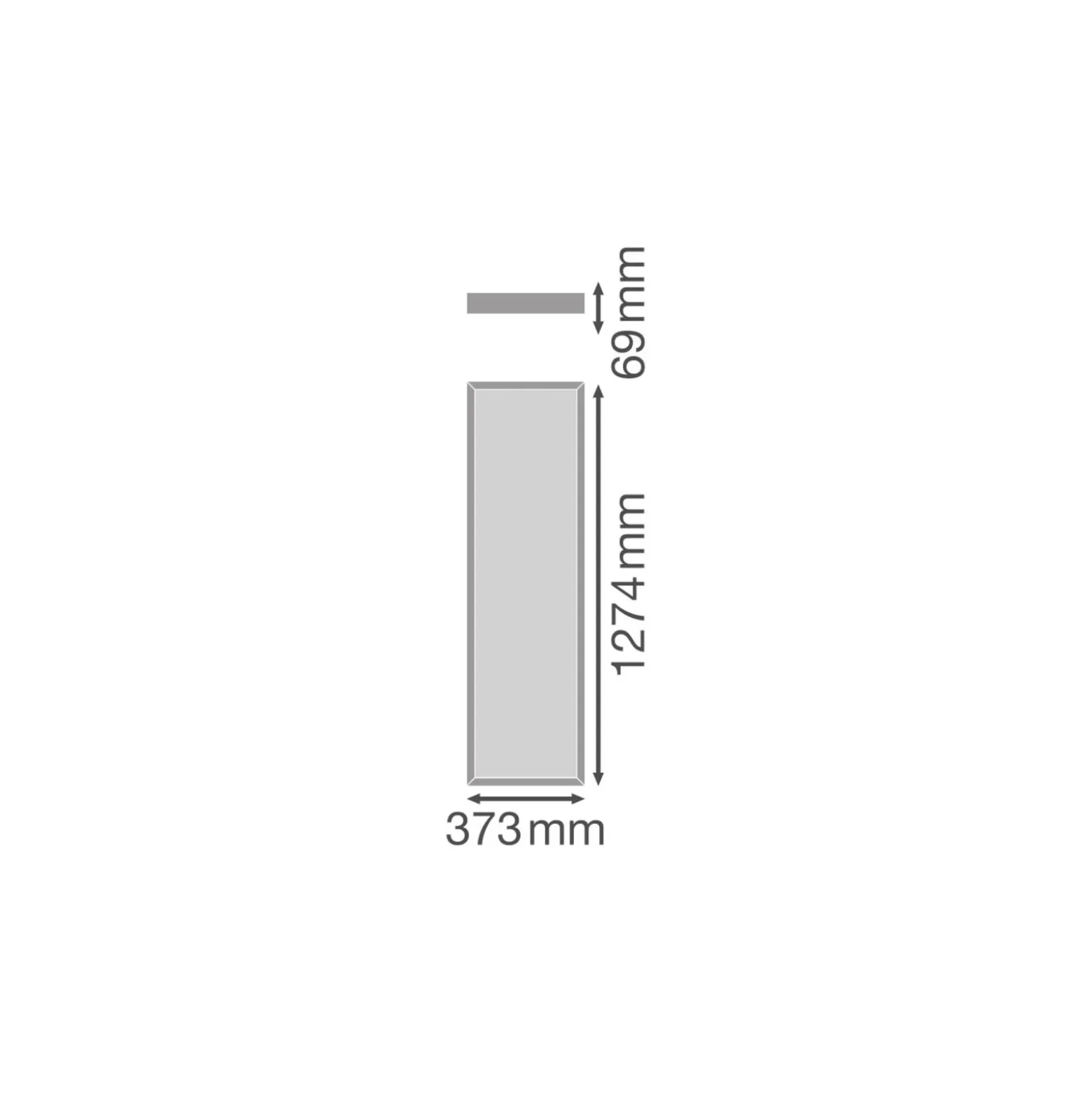 Ledvance LED Panel Surface 38W 5000lm - 930-940 CCT | 120x30cm - UGR <19 - Bästa Färgåtergivning
