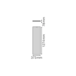 Ledvance LED Panel Surface 38W 5000lm - 930-940 CCT | 120x30cm - UGR <23 - Bästa Färgåtergivning - Rörelse- och Ljussensor
