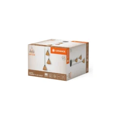 Ledvance LED Pendellampa Decor Rotting Platta Brun | Passande för 3x E27