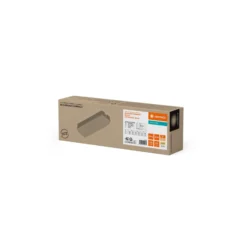 Ledvance LED Plafond Compact Svart 8W 840lm - 830 Varm Vit | 356x115mm - IP65