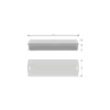 Ledvance LED Plafond Compact Rektangulär Vit 8W 840lm - 830-840 CCT | IP65