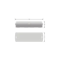 Ledvance LED Plafond Compact Rektangulär Vit 8W 840lm - 830-840 CCT | IP65