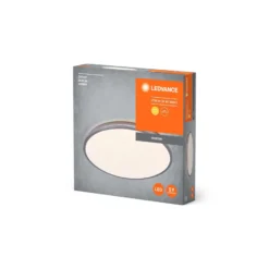 Ledvance LED Plafond Orbis Dublin Silver 24W 1600lm - 830 Varm Vit | 390mm - IP20