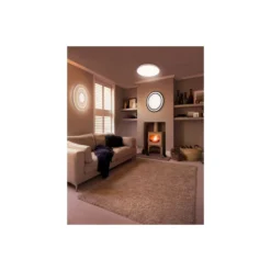 Ledvance LED Plafond Orbis Vit 15W 1100lm - 830 Varm Vit | 300mm - IP44 - Rörelsesensor