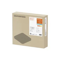 Ledvance LED Plafond Surface Fyrkant 24W 2000lm - 830 Varm Vit | 330mm - IP44 - Rörelse- och Ljussensor