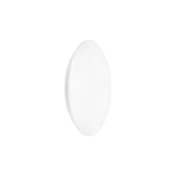 Ledvance LED Plafond Surface Cirkulär 500 Stål Vit 42W 3500lm - 830 Varm Vit | IP44 - Zigbee Dimbar