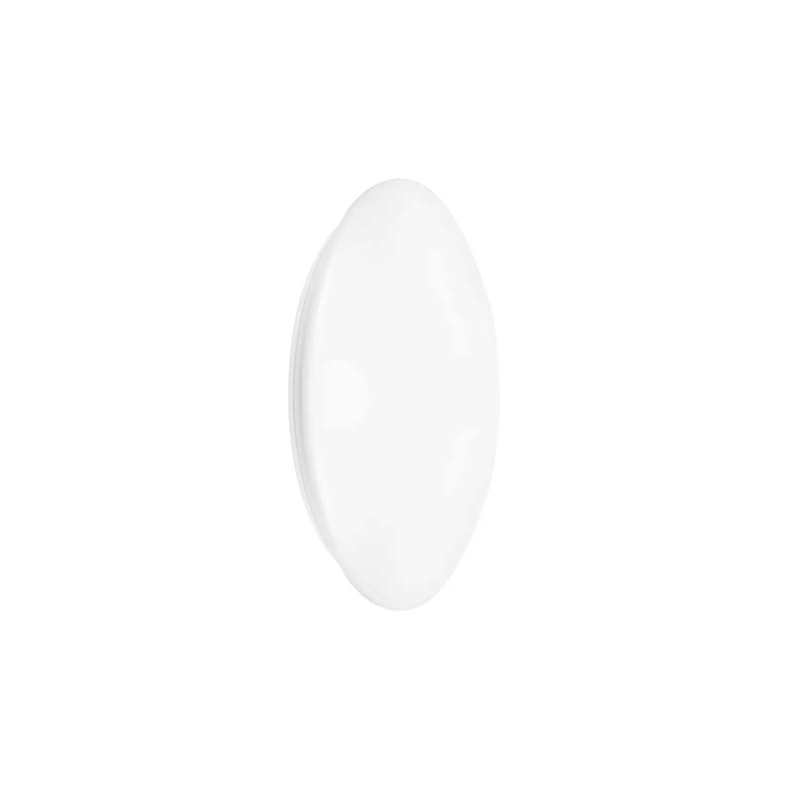 Ledvance LED Plafond Surface Cirkulär 500 Stål Vit 42W 3500lm - 830 Varm Vit | IP44 - Zigbee Dimbar