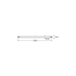 Ledvance LED Rör T8 Connected (EM/Mains) Ultra Output 23W 3350lm - 830 Varm Vit | 150cm - Zigbee Dimbar - Ersättare 58W