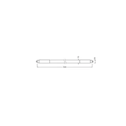 Ledvance LED Rör T5 (Mains AC) High Output 11W 1550lm - 830 Varm Vit | 55cm - Ersättare 24W