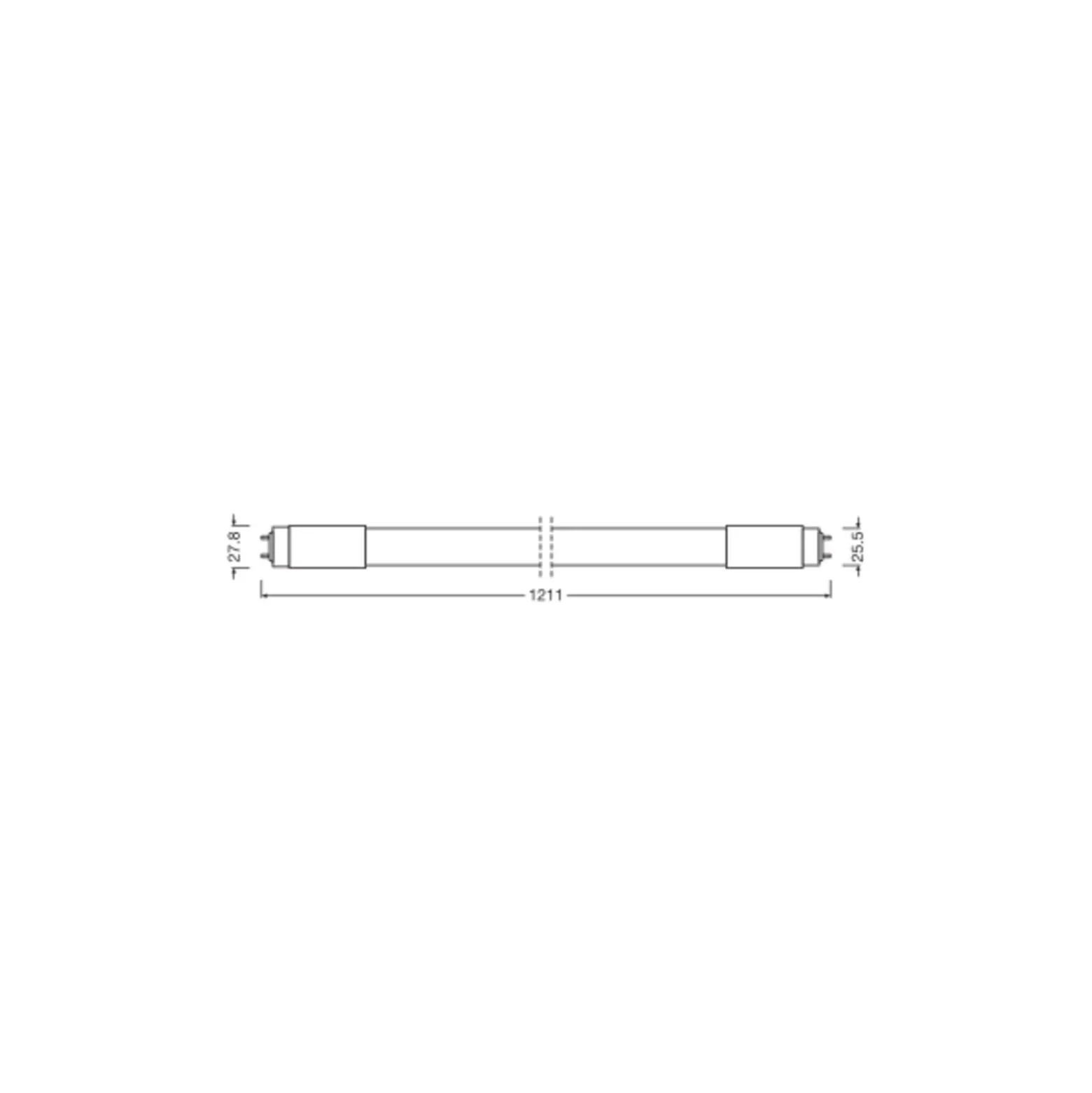 Ledvance LED Rör T8 Performance (UN) High Output 14W 2100lm - 865 Dagsljus | 120cm - Ersättare 36W