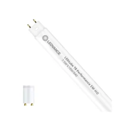 Ledvance LED Rör T8 Performance (EM/Mains) High Output 7.5W 1100lm - 840 Kallvit | 60cm - Dimbar - Ersättare 18W