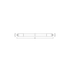 Ledvance LED Rör T8 Performance (HF) High Output 7.5W 1000lm - 830 Varm Vit | 60cm - Ersättare 18W
