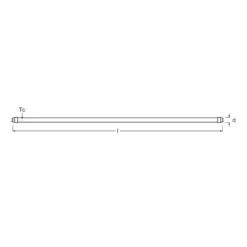 Ledvance LED Rör T8 Superior (EM/Mains) Ultra Output 22.1W 4100lm - 850 Kallvit | 150cm - Ersättare 58W