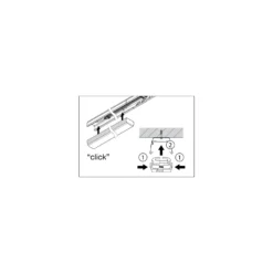 Ledvance LED Skensystem Trusys Flex Wallwasher Vit 50W 8600lm - 840 Kallvit | Ersättare 2x58W
