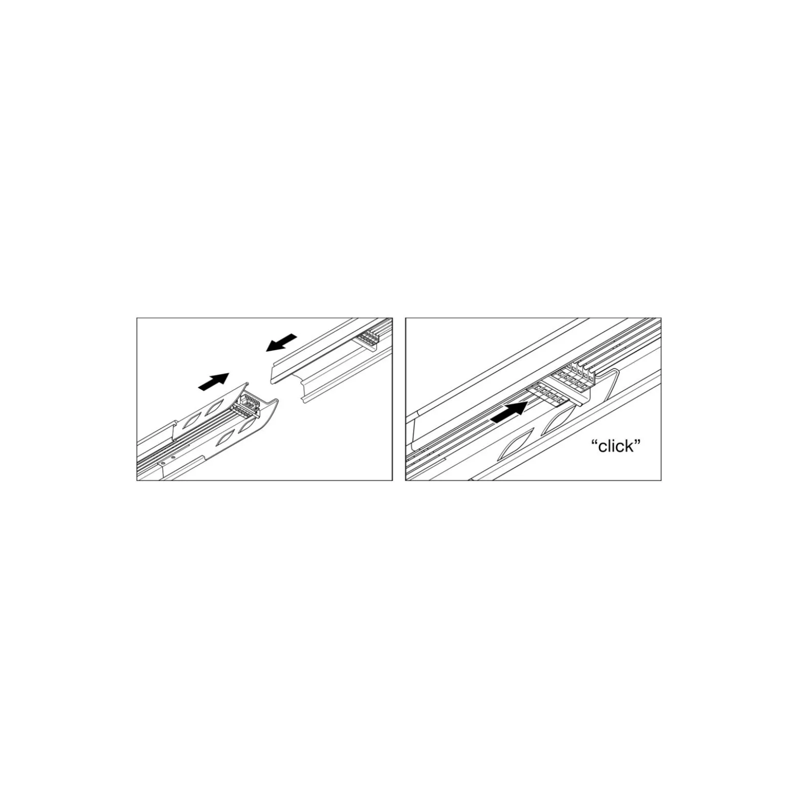 Ledvance LED Skensystem Trusys Flex Bred Spridningsgrad Vit 50W 8600lm 100D - 865 Dagsljus | Ersättare 2x58W
