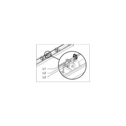 Ledvance LED Skensystem Trusys Flex Bred Spridningsgrad Vit 50W 8600lm 100D - 865 Dagsljus | Ersättare 2x58W