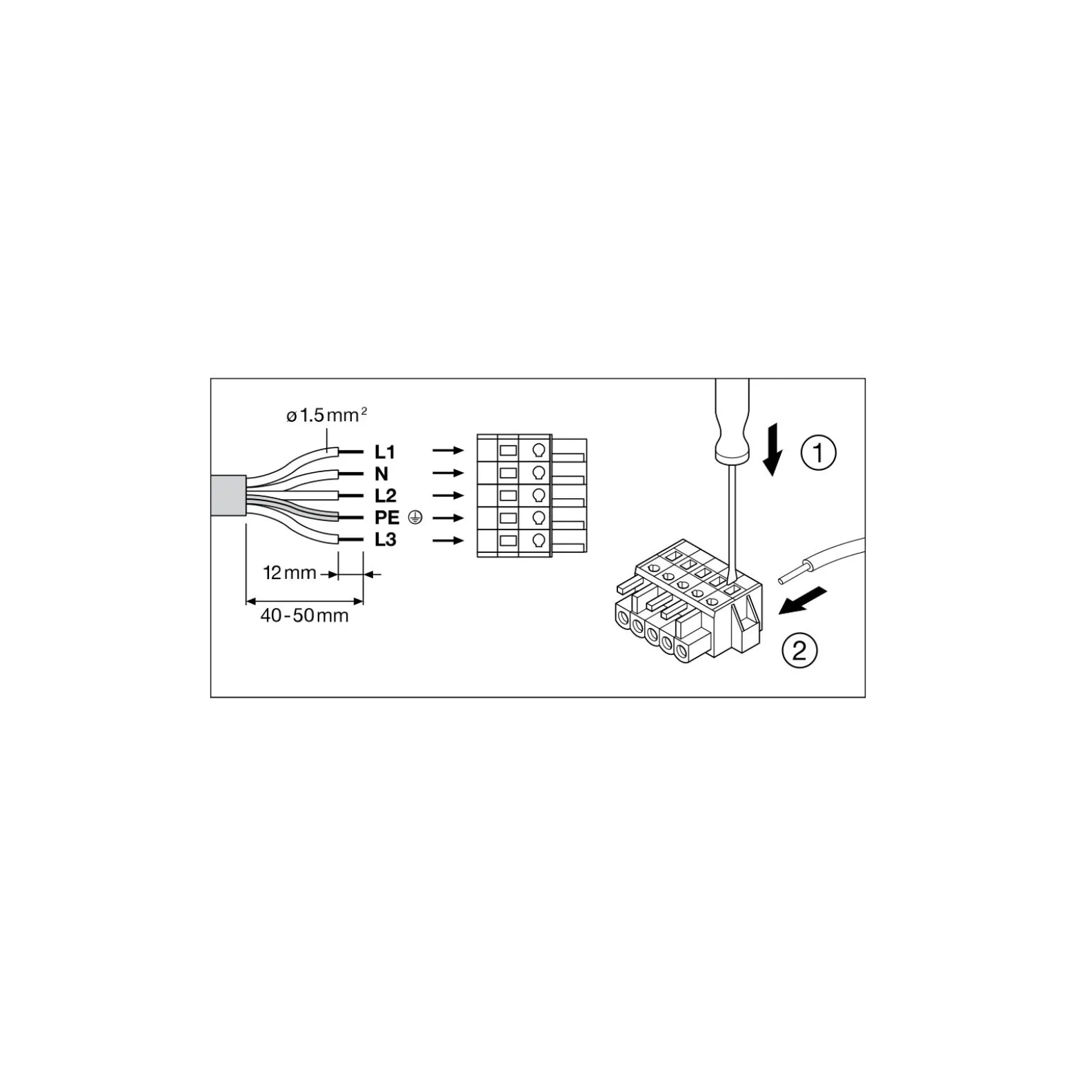 Ledvance LED Skensystem Trusys Flex Bred Spridningsgrad Vit 50W 8600lm 100D - 865 Dagsljus | Ersättare 2x58W