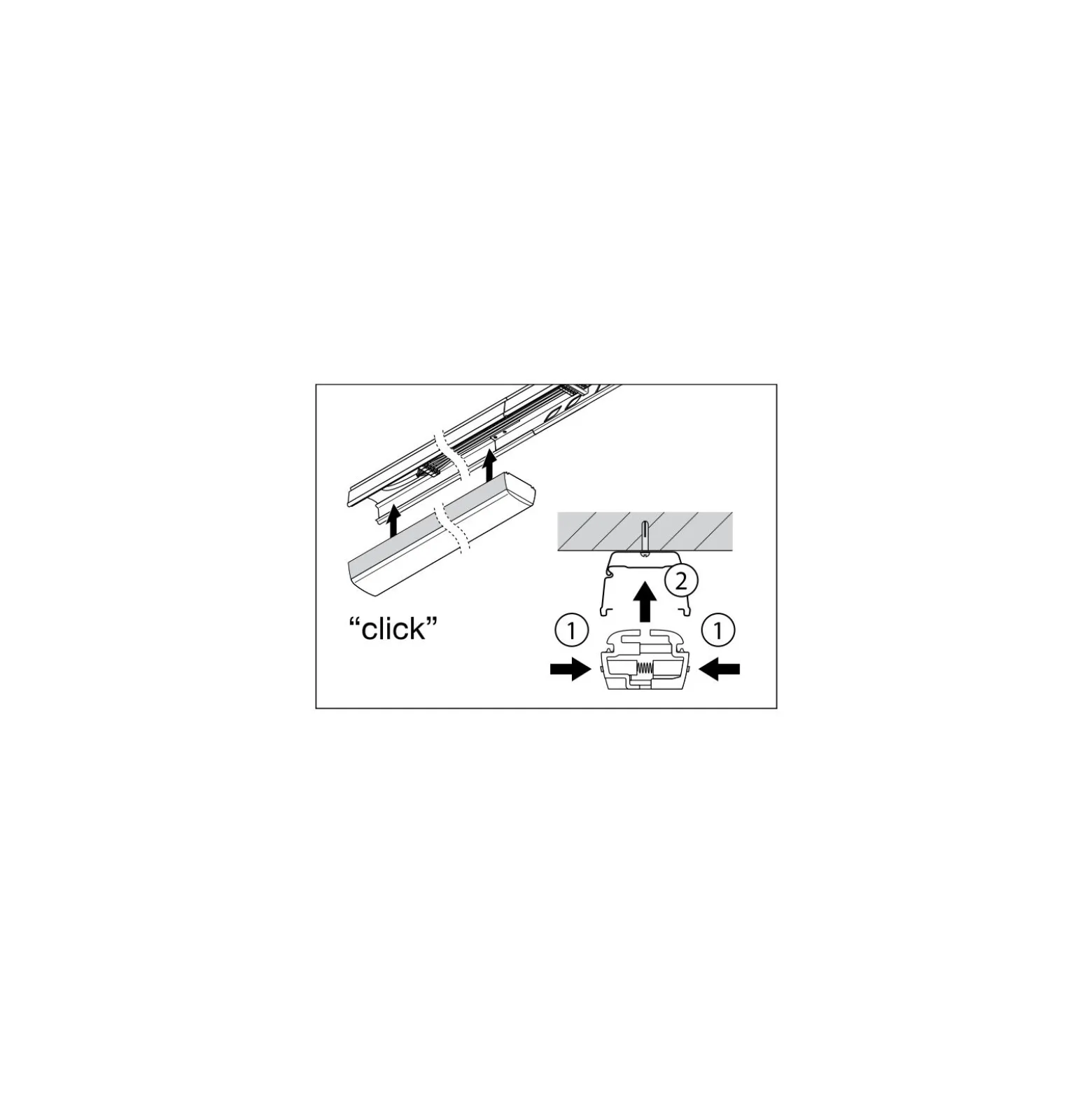 Ledvance LED Skensystem Trusys Flex Wallwasher Vit 70W 12100lm - 840 Kallvit | Ersättare 2x58W